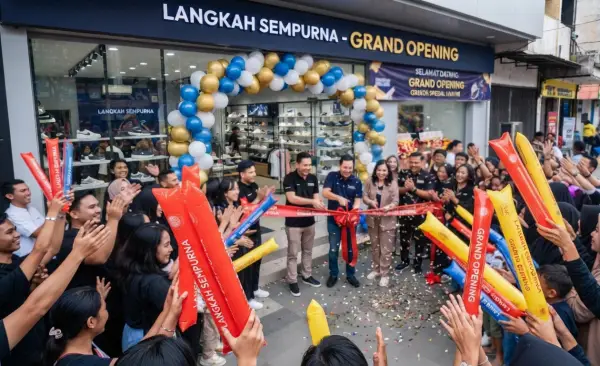 Balon Tepuk Banjarbaru membantu meningkatkan daya tarik acara promosi.