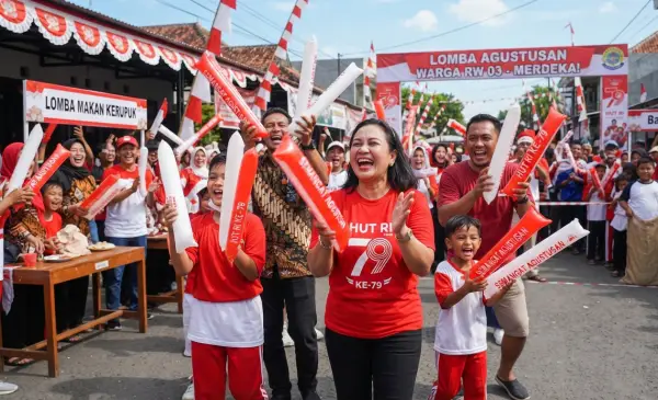Balon Tepuk Bireuen digunakan pada saat lomba 17 agustusan.