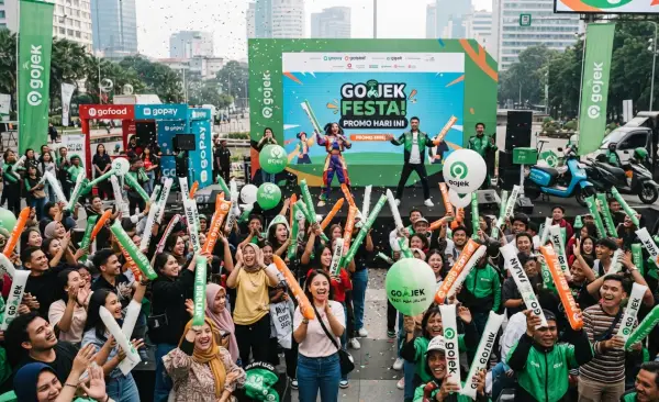 Balon Tepuk Garut menjadi daya tarik maximal pada kegiatan promosi.