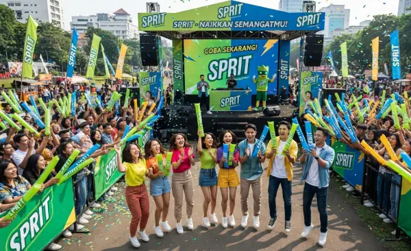 Balon Tepuk Nagan Raya membuat kegiatan promosi menjadi lebih menarik.