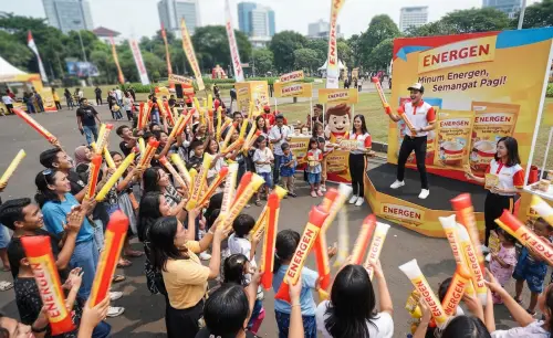 Balon Tepuk Pidie menjadi daya tarik lebih maksimal pada kegiatan promosi produk.