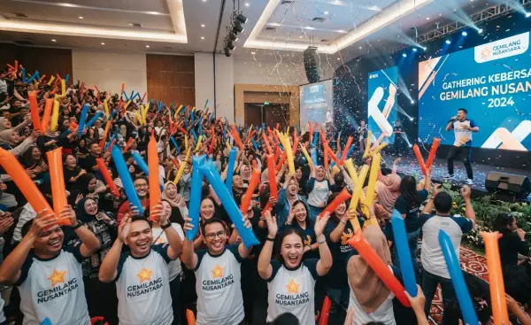 Balon Tepuk Enrekang ikut serta memeriahkan acara gathering perusahaan