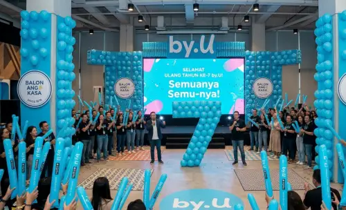 balon tepuk pasangkayu digunakan pada saat merayakan ulangtahun salah satu perusahaan