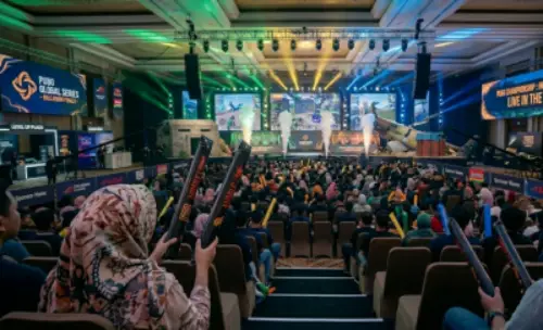 balon tepuk banda aceh saat event esport