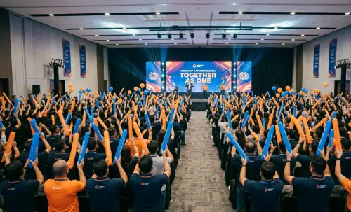 balon tepuk banjarmasin saat gathering perusahaan
