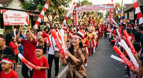 balon tepuk jepara sebagai media semarak karnaval desa