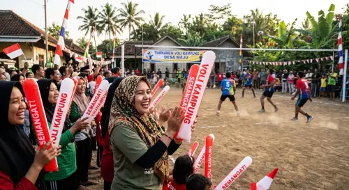 balon tepuk kendal menyediakan balon tepuk untuk acara lomba volly antar kampung