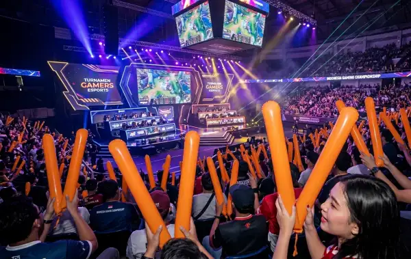 balon tepuk lahat digunakan pada turnamen gamers