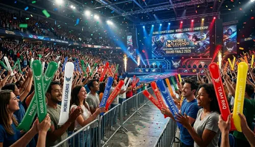 balon tepuk medan di event gaming