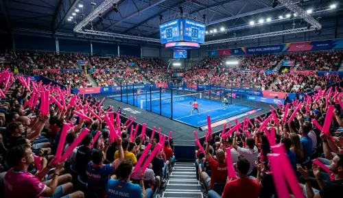 balon tepuk pekanbaru saat event world padel