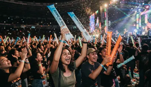 balon tepuk ponorogo ikut memeriahkan event konser musik