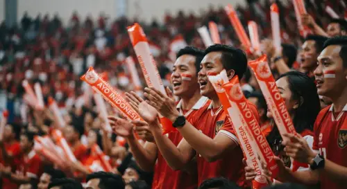 balon tepuk probolinggo pada acara lomba futsal nasional di indoor