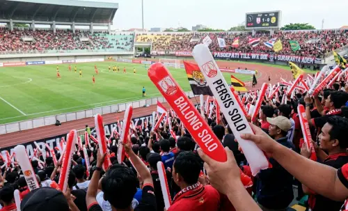 balon tepuk samarinda saat event sepakbola
