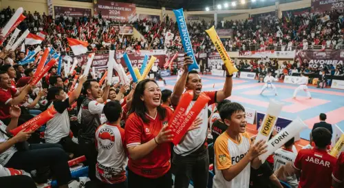 balon tepuk ungaran siap supplai event tournament karate kids