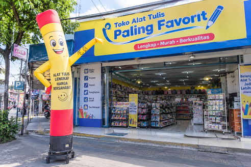 balon promosi bekasi balon dancer mini