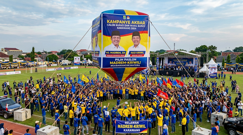 balon promosi karawang balon udara