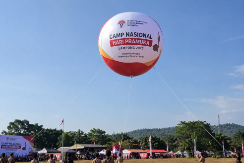 balon udara lampung oval