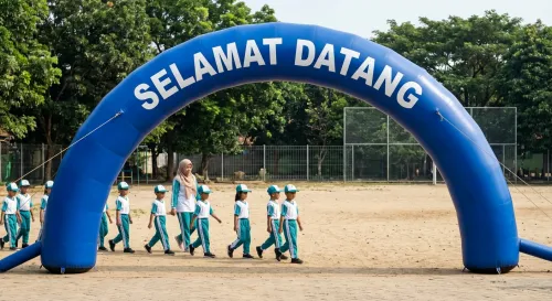 balon gate padang tersedia berbagai bahan