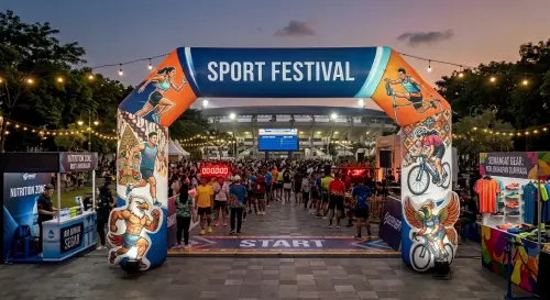 balon promosi padang untuk memeriahkan acara dengan menggunakan balon gate