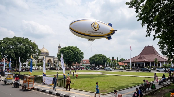 balon promosi surabaya - balon udara