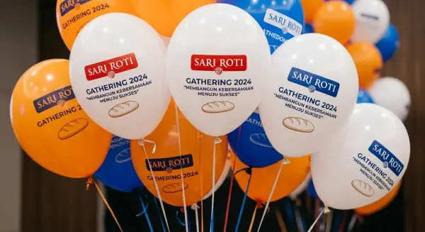 balon sablon pekanbaru memiliki sablonan dengan warna yang pekat