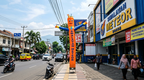 balon sky dancer bogor swalayan