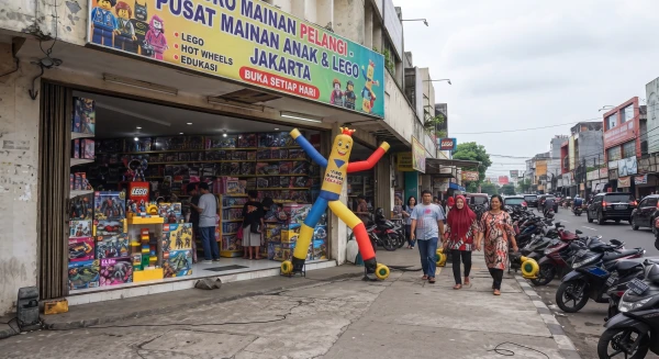 balon sky dancer jakarta