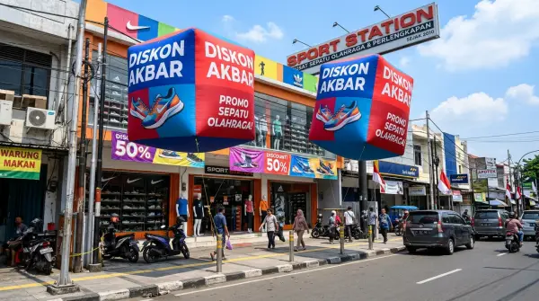 balon udara bekasi sebagai media promosi diskon