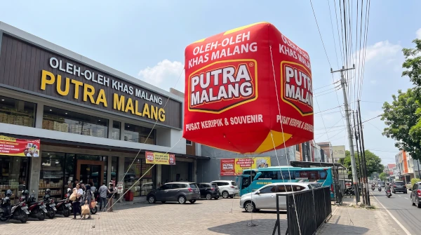 balon udara promosi di malang