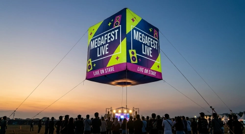 balon udara semarang untuk memeriahkan event musik