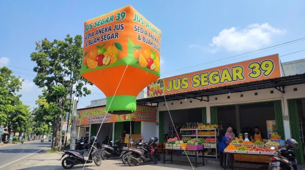 sewa balon udara promosi bandung