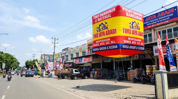 sewa balon udara promosi jambi